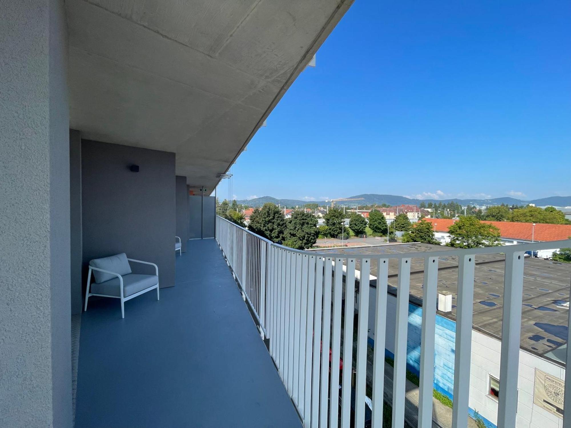 Luxusapartment Mit 40 Qm Terrasse, E-Parkplatz Und Parkplatz Graz Kültér fotó
